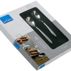 Amefa Cuba 1120 Kaffeelöffel 6 Stück -Koch Klingen Verkaufsgeschäft AM112000VDB6AK6 04 amefa scaled