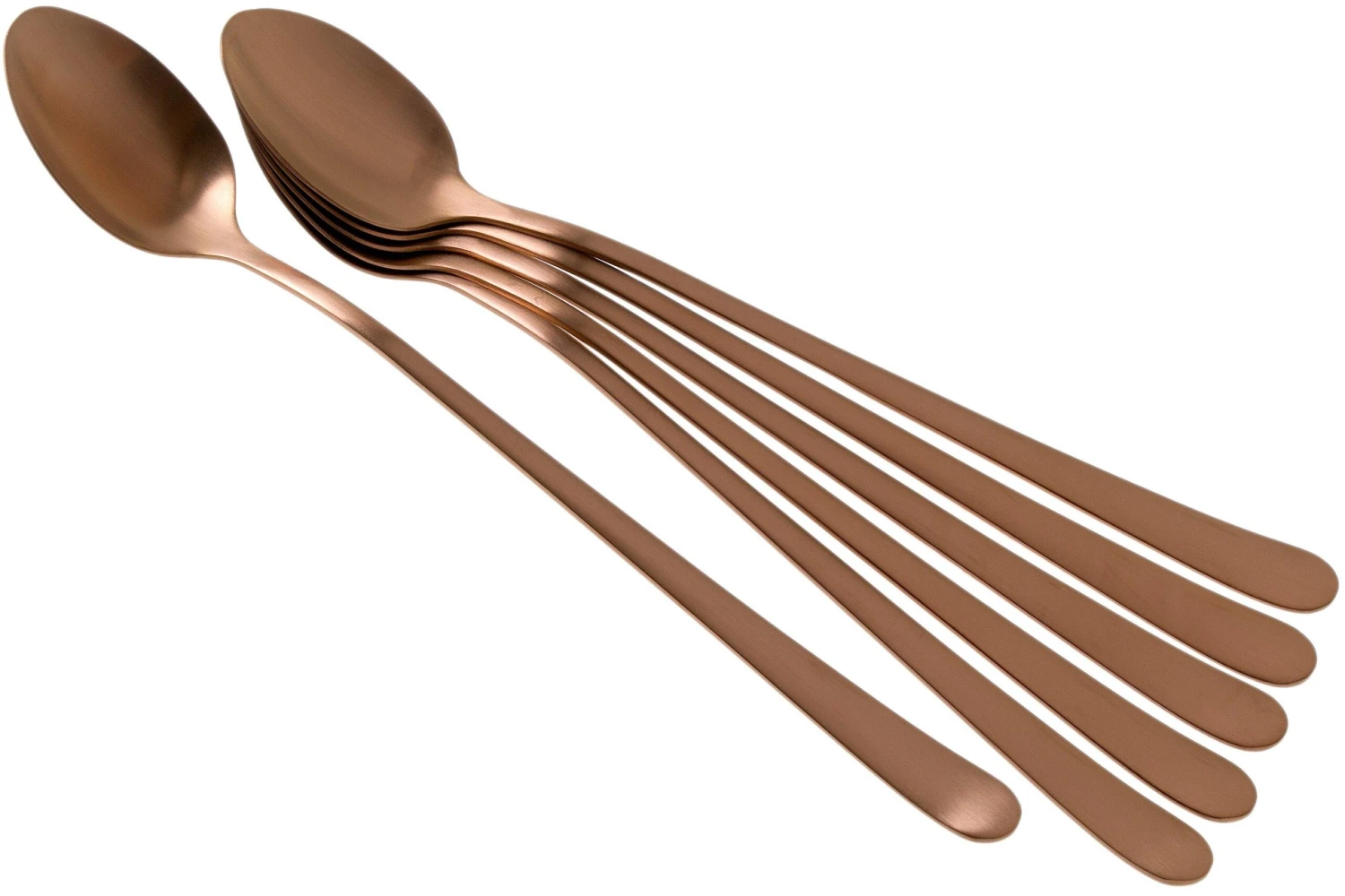 Amefa Austin 1410, 1410AETR06AV6 Sorbetlöffel / Latte Macchiato Löffel 6 Stück, Kupfer 3 Amefa Austin 1410, 1410AETR06AV6 Sorbetlöffel / Latte Macchiato Löffel 6 Stück, Kupfer