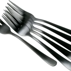 Amefa Austin 1410 Kuchengabeln Schwarz Matt 6 Stück