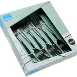 Amefa Austin 1410 Kuchengabeln Schwarz Matt 6 Stück 9 Amefa Austin 1410 Kuchengabeln Schwarz Matt 6 Stück -Koch Klingen Verkaufsgeschäft AM1410ATTR06AN6 04 amefa scaled
