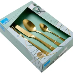 Amefa Austin 1410 Besteckset 24-teilig Mattgold -Koch Klingen Verkaufsgeschäft AM1410AUTR24C40 03 amefa scaled
