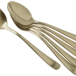 Amefa Austin 1410, 1410AVTR06AK6 Teelöffel 6 Stück, Champagne