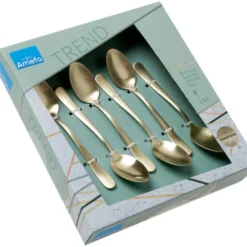 Amefa Austin 1410, 1410AVTR06AK6 Teelöffel 6 Stück, Champagne -Koch Klingen Verkaufsgeschäft AM1410AVTR06AK6 04 amefa scaled