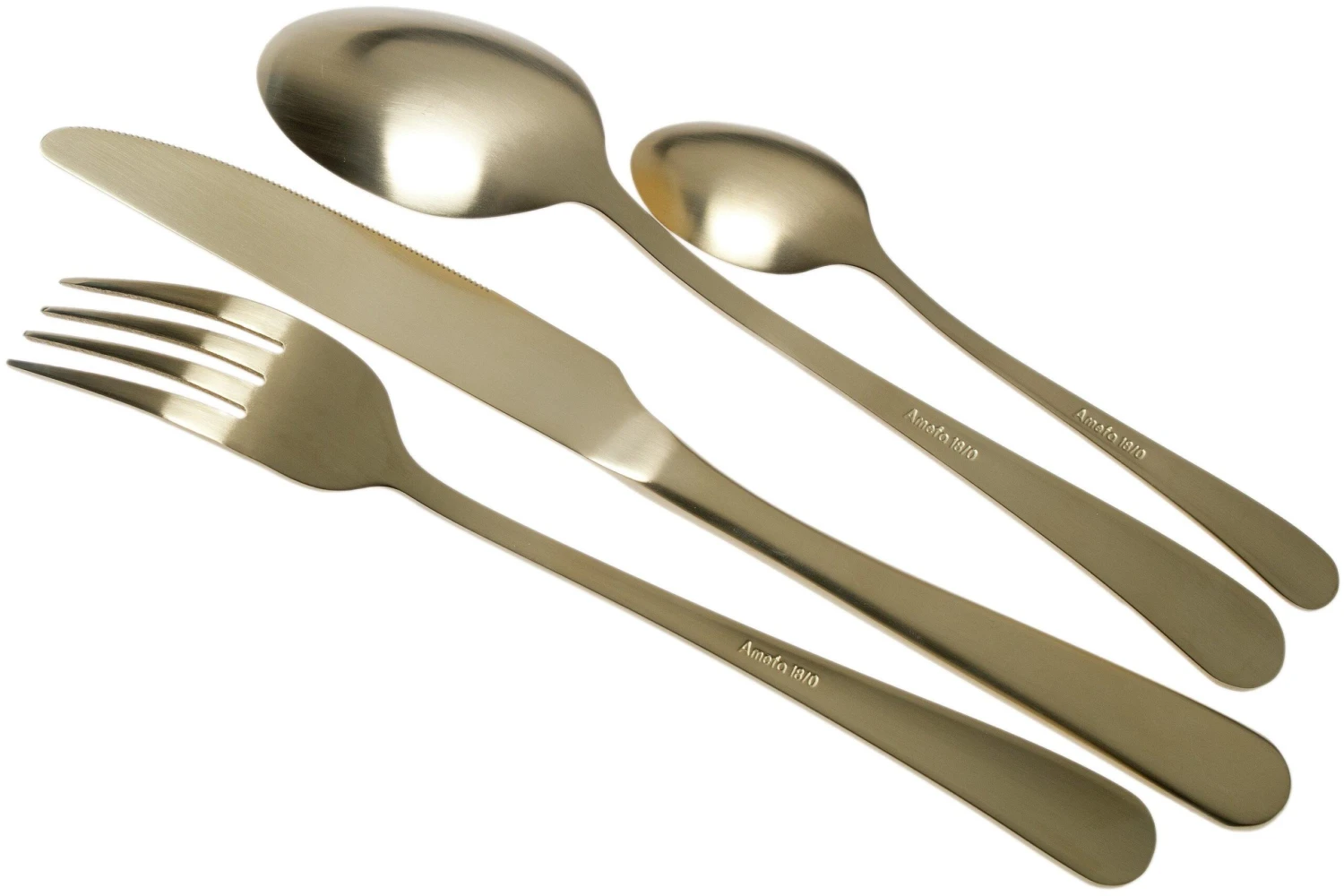 Amefa Austin 1410, 1410AETR24C40 24-teiliges Besteckset, Champagne 4 Amefa Austin 1410, 1410AETR24C40 24-teiliges Besteckset, Champagne – Bild 2