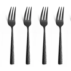 Amefa Felicity 3319 Kuchengabeln 6 Stück, Schwarz