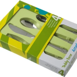 Amefa Teddy 4310 Kinderbesteckset 4-teilig -Koch Klingen Verkaufsgeschäft AM431000G006A40 04 amefa scaled