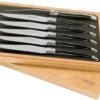 Laguiole En Aubrac Steakmesser-Set 6-teilig Buffelhorn