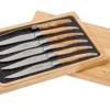 Laguiole En Aubrac Steakmesser-Set 6-teilig Olivenholz -Koch Klingen Verkaufsgeschäft AU62C99OLIH 01 laguiole en aubrac v2018 au62c99olih 01