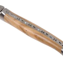 Laguiole En Aubrac Steakmesser-Set 6-teilig Olivenholz -Koch Klingen Verkaufsgeschäft AU62C99OLIH 06 laguiole en aubrac v2018 au62c99olih 06