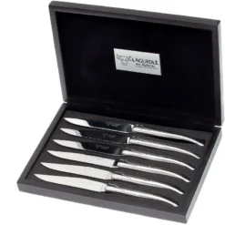 Laguiole En Aubrac Steakmesser-Set 6-teilig Shiny
