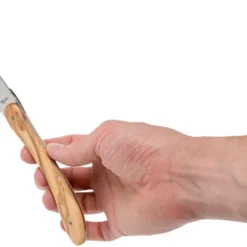 Laguiole En Aubrac Ecir Steakmesserset 6-teilig Olivenholz -Koch Klingen Verkaufsgeschäft AU6MC99Z42L 07 laguiole en aubrac scaled