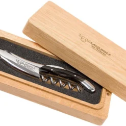 Laguiole En Aubrac Sommeliermesser Büffelhorn -Koch Klingen Verkaufsgeschäft AUSOM99BUI LSI1 05 laguiole en aubrac sommeliermes ausom99bui lsi1 06