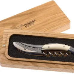 Laguiole En Aubrac Sommeliermesser Büffelhorn Weiß LSI1 -Koch Klingen Verkaufsgeschäft AUSOM99OSI LSI1 05 laguiole en aubrac ausom99osi lsi1 05