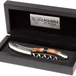 Laguiole En Aubrac Sommeliermesser Woodstock LSB1 -Koch Klingen Verkaufsgeschäft AUSOM99WSI LSB1 05 laguiole en aubrac sommeliermes ausom99wsi lsb1 05