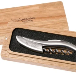 Laguiole En Aubrac Kellnermesser, Matter Edelstahl, SOP99IMI -Koch Klingen Verkaufsgeschäft AUSOP99IMI 05 laguiole en aubrac ausop99imi 05