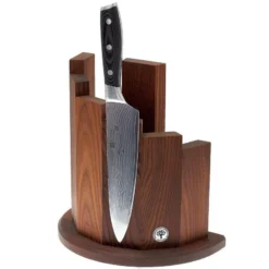 Böker Makassar 030402 Messerblock Für 7 Messer, Braun -Koch Klingen Verkaufsgeschäft BO030402 00 boker messenblok bo030402 02