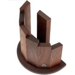 Böker Makassar 030402 Messerblock Für 7 Messer, Braun -Koch Klingen Verkaufsgeschäft BO030402 00 boker messenblok bo030402 03