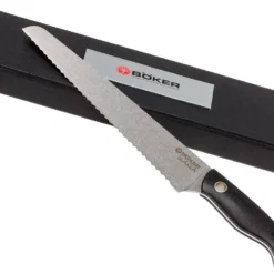 Böker 130281, Saga Brotmesser, Stonewash Finish -Koch Klingen Verkaufsgeschäft BO130281 08 boker saga bo130281 08