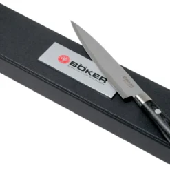 Böker Damast Black Universalmesser 14.5 Cm 130414DAM -Koch Klingen Verkaufsgeschäft BO130414DAM 07 boker damast scaled