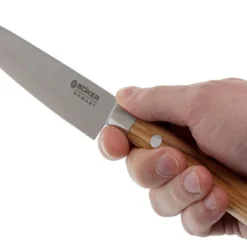 Böker Damast Olive 15,5 Cm Officemesser, 130434DAM -Koch Klingen Verkaufsgeschäft BO130434DAM 05 boker damast olive bo130434dam 05