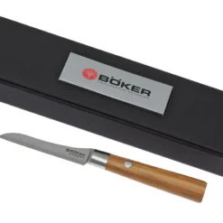 Böker Damast Olive 8,5 Cm Gemüsemesser, 130438DAM 13 Böker Damast Olive 8,5 Cm Gemüsemesser, 130438DAM -Koch Klingen Verkaufsgeschäft BO130438DAM 06 boker damast olive bo130438dam 06
