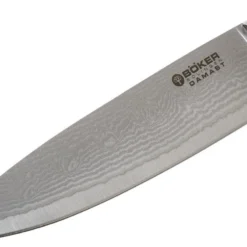 Böker Damast Olive 15.5 Cm Kleines Kochmesser, 130439DAM 11 Böker Damast Olive 15.5 Cm Kleines Kochmesser, 130439DAM -Koch Klingen Verkaufsgeschäft BO130439DAM 03 boker bo130439dam 03