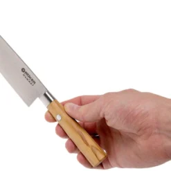Böker Damast Olive 15.5 Cm Kleines Kochmesser, 130439DAM 14 Böker Damast Olive 15.5 Cm Kleines Kochmesser, 130439DAM -Koch Klingen Verkaufsgeschäft BO130439DAM 06 boker bo130439dam 06