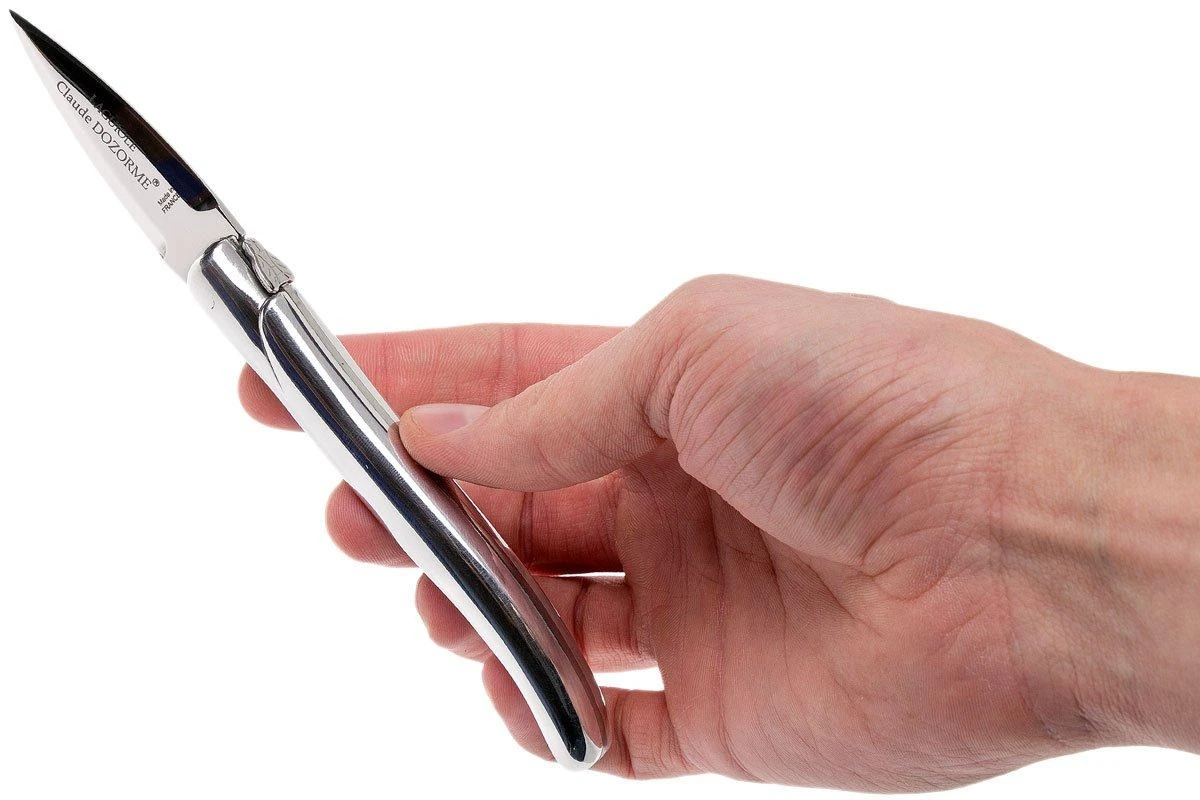 Claude Dozorme Laguiole Austernset, Poliertes Aluminium 10 Claude Dozorme Laguiole Austernset, Poliertes Aluminium – Bild 8