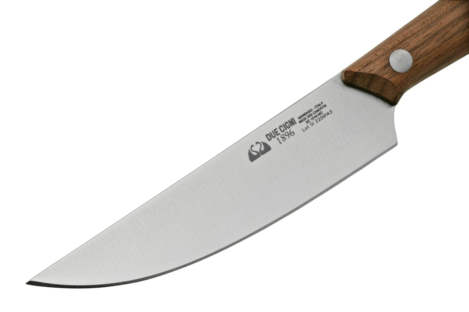 Due Cigni 1896 America 2C1019NOSET4, 4-teiliges Steakmesserset, Walnussholz 5 Due Cigni 1896 America 2C1019NOSET4, 4-teiliges Steakmesserset, Walnussholz – Bild 3