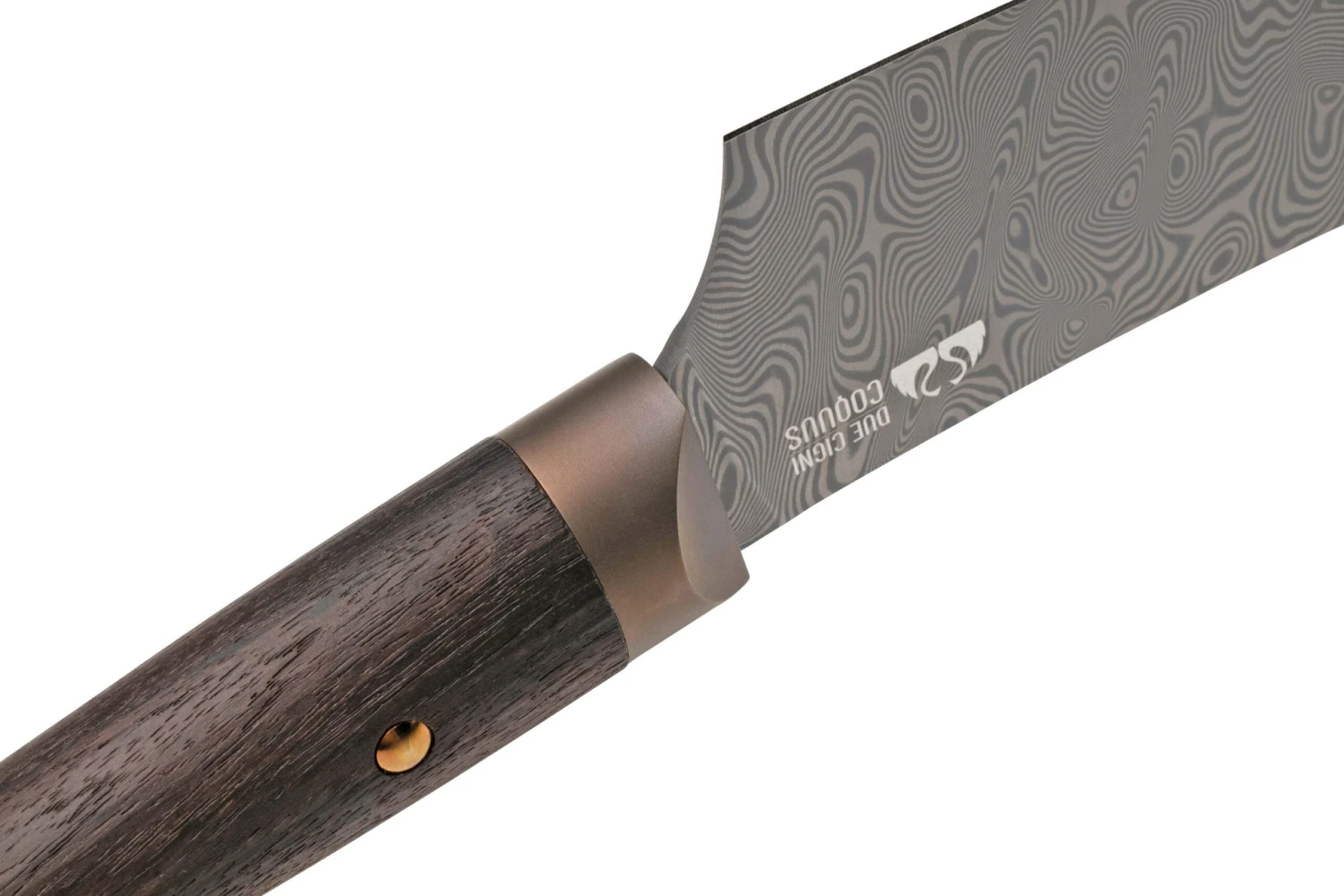 Due Cigni Coquus Balbach Damascus 2C2103DGD Santoku 18 Cm 7 Due Cigni Coquus Balbach Damascus 2C2103DGD Santoku 18 Cm – Bild 5