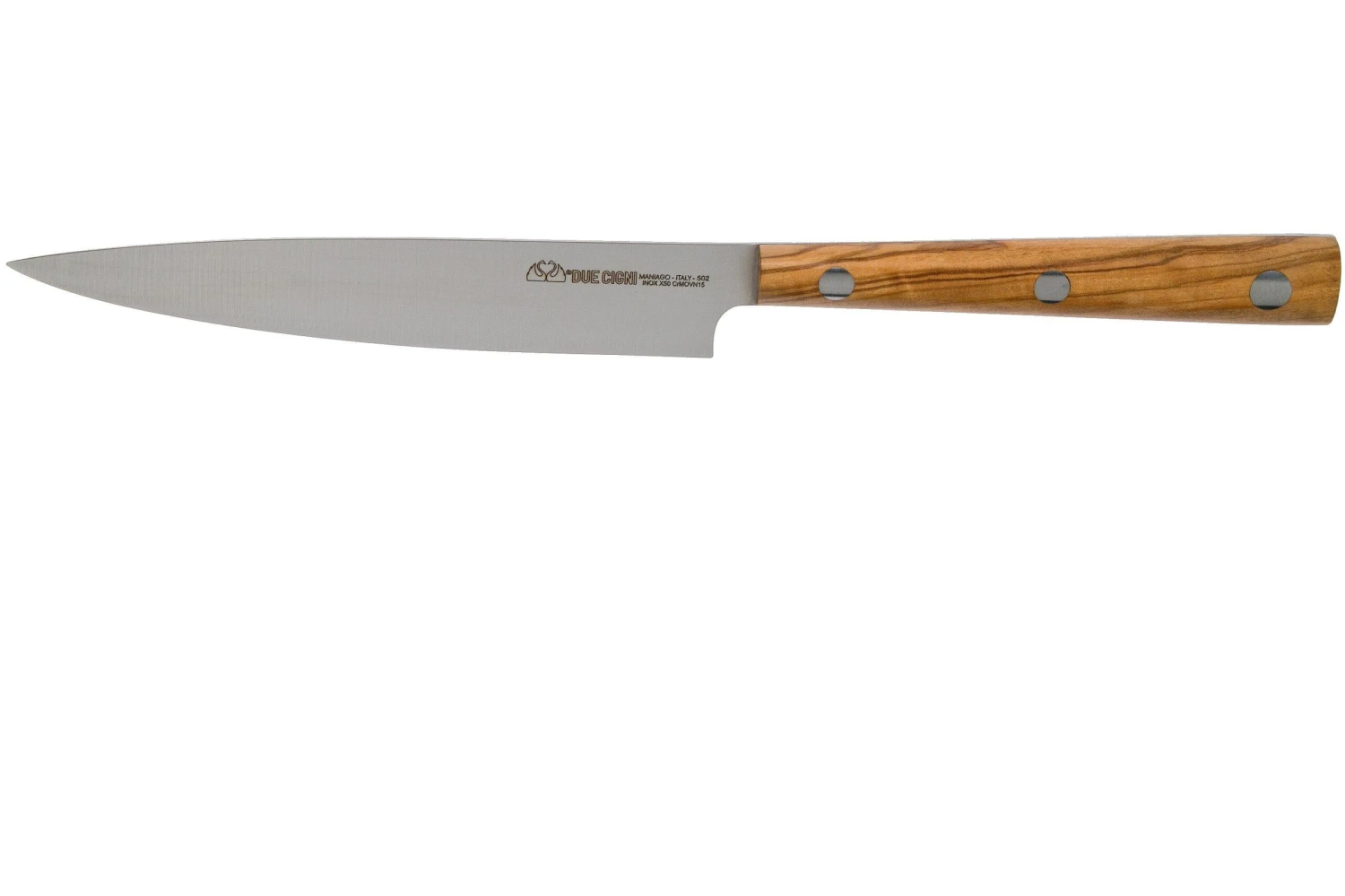 Due Cigni Hakucho Steakmesser 12 Cm, Olivenholz 3 Due Cigni Hakucho Steakmesser 12 Cm, Olivenholz