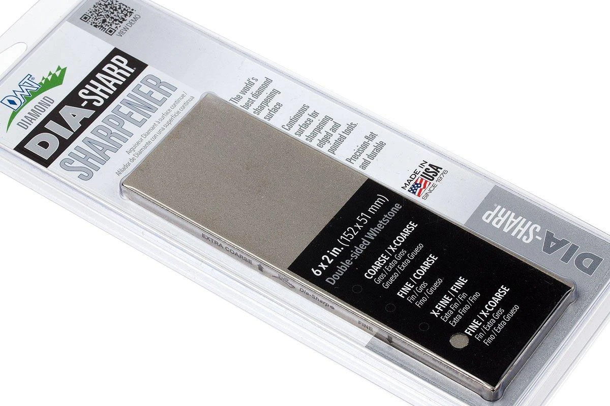 DMT DiaSharp Bench Stone 6x2 D6FX Doppelseitig Fein, Extra Grob 4 DMT DiaSharp Bench Stone 6x2 D6FX Doppelseitig Fein, Extra Grob – Bild 2