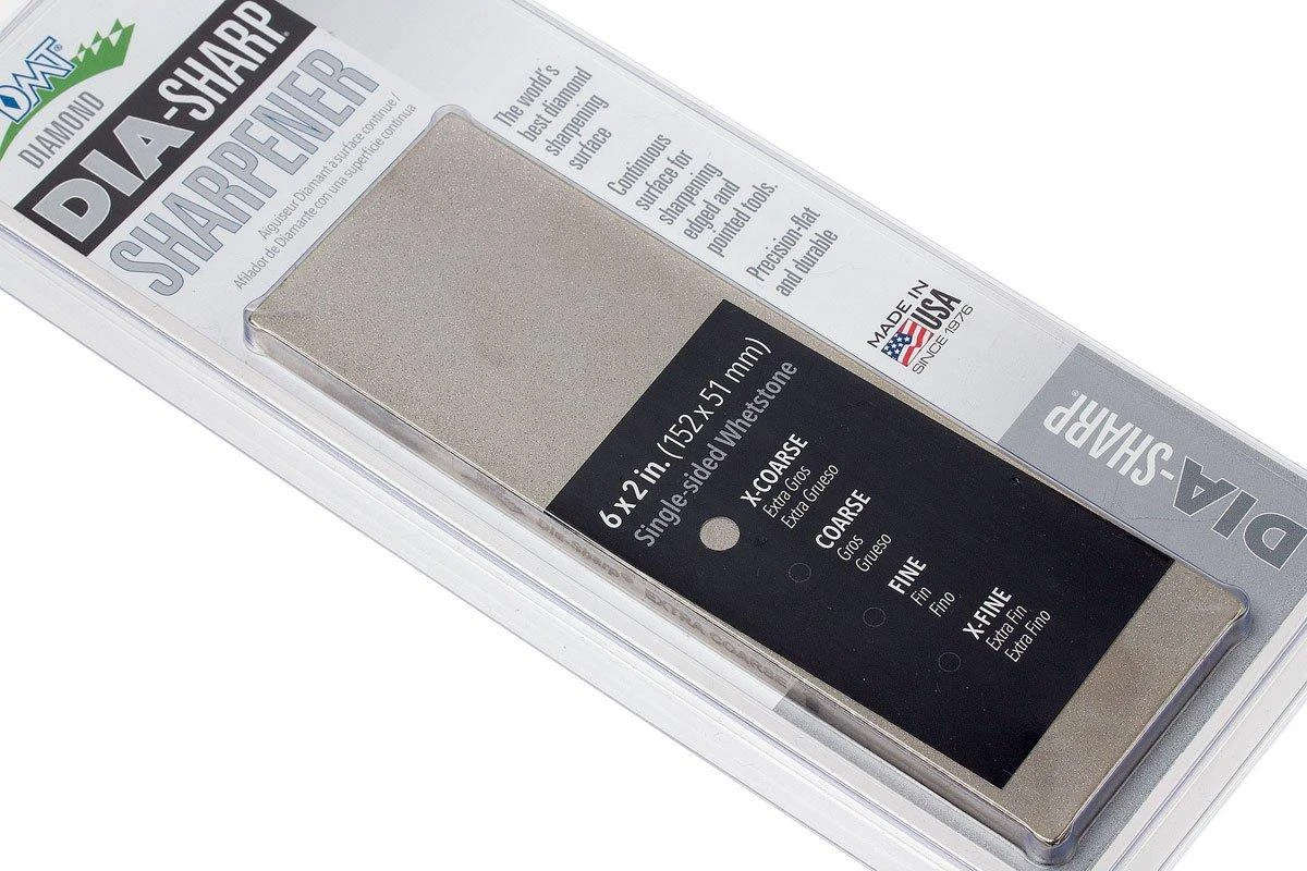 DMT DiaSharp Bench Stone 6x2 D6X Einseitig, Extra Grob 4 DMT DiaSharp Bench Stone 6x2 D6X Einseitig, Extra Grob – Bild 2