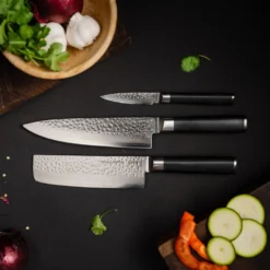 Eden Hammered Damast 2031-116 Nakiri 16,5 Cm -Koch Klingen Verkaufsgeschäft EDEN HAMMERD DAMAST scaled