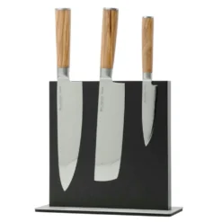 Eden Magnetic Knife Block EQB102 Eschenholz, Schwarz -Koch Klingen Verkaufsgeschäft EQB102 05 eden scaled