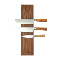 Eden Vertikaler Messer Magnetstreifen, Walnussholz 50 X 12 Cm -Koch Klingen Verkaufsgeschäft EQMKH013 03 eden scaled