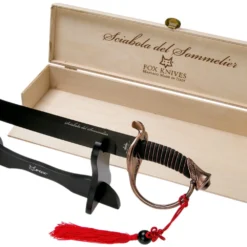 Fox Champagnersäbel Bronze -Koch Klingen Verkaufsgeschäft FO2007 07 fox sciabola del sommelier scaled