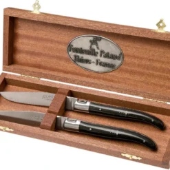 Fontenille Pataud, 2-teiliges Steakmesser-Set, Ebenholz