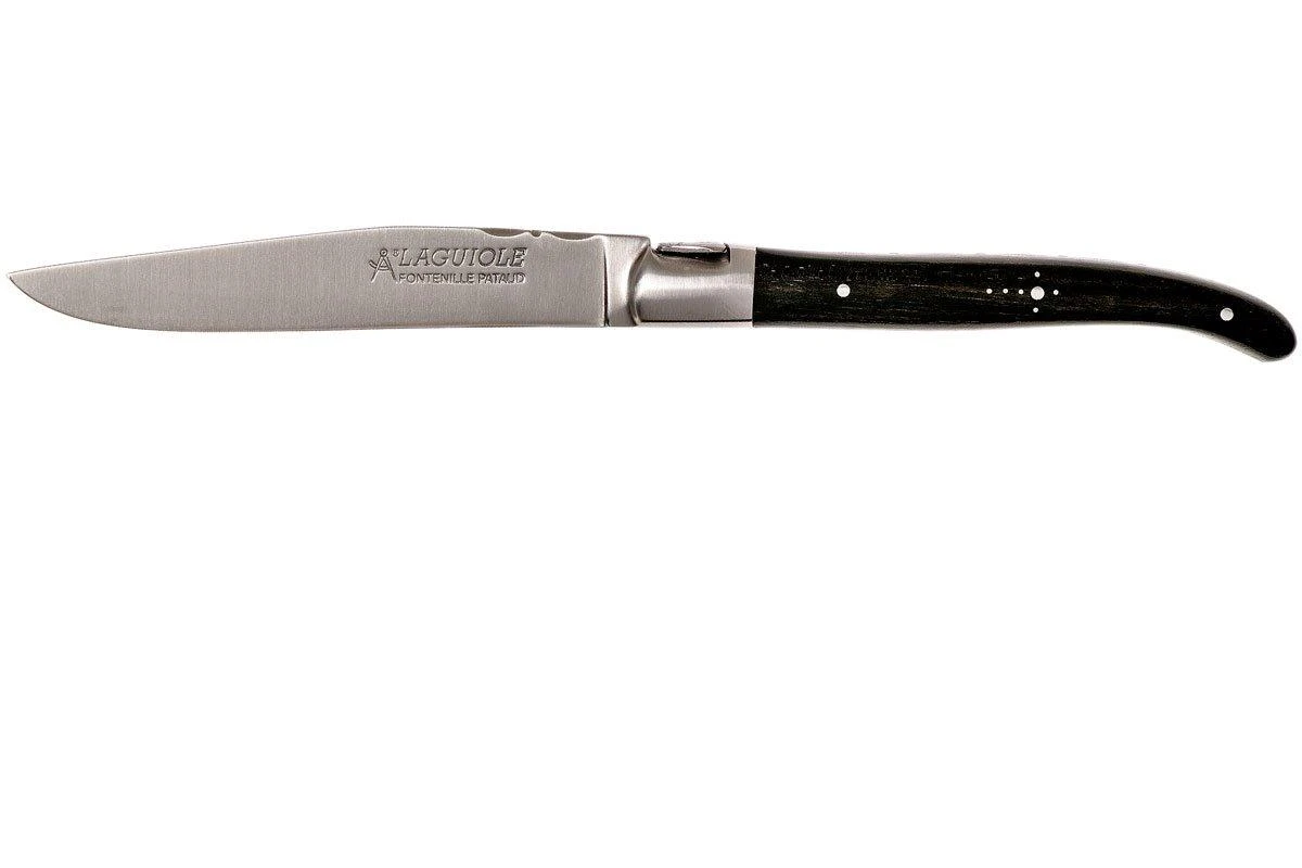 Fontenille Pataud, 2-teiliges Steakmesser-Set, Ebenholz 4 Fontenille Pataud, 2-teiliges Steakmesser-Set, Ebenholz – Bild 2