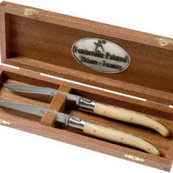 Fontenille Pataud Laguiole Steakmesserset 2-tlg. Buchsbaum, LTC2LB -Koch Klingen Verkaufsgeschäft FPLTC2LB 07 fontenille pataud scaled