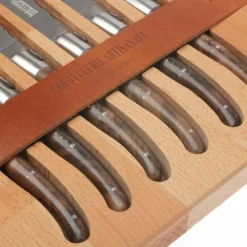 Fontenille Pataud 6-tlg. Steakmesserset, Walnussholz -Koch Klingen Verkaufsgeschäft FPLTC6NO 03 fontenille pataud steakmessenset walnoot fpltc6no d3