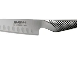 Global GS-90 Santoku Mit Kullenschliff, 13 Cm