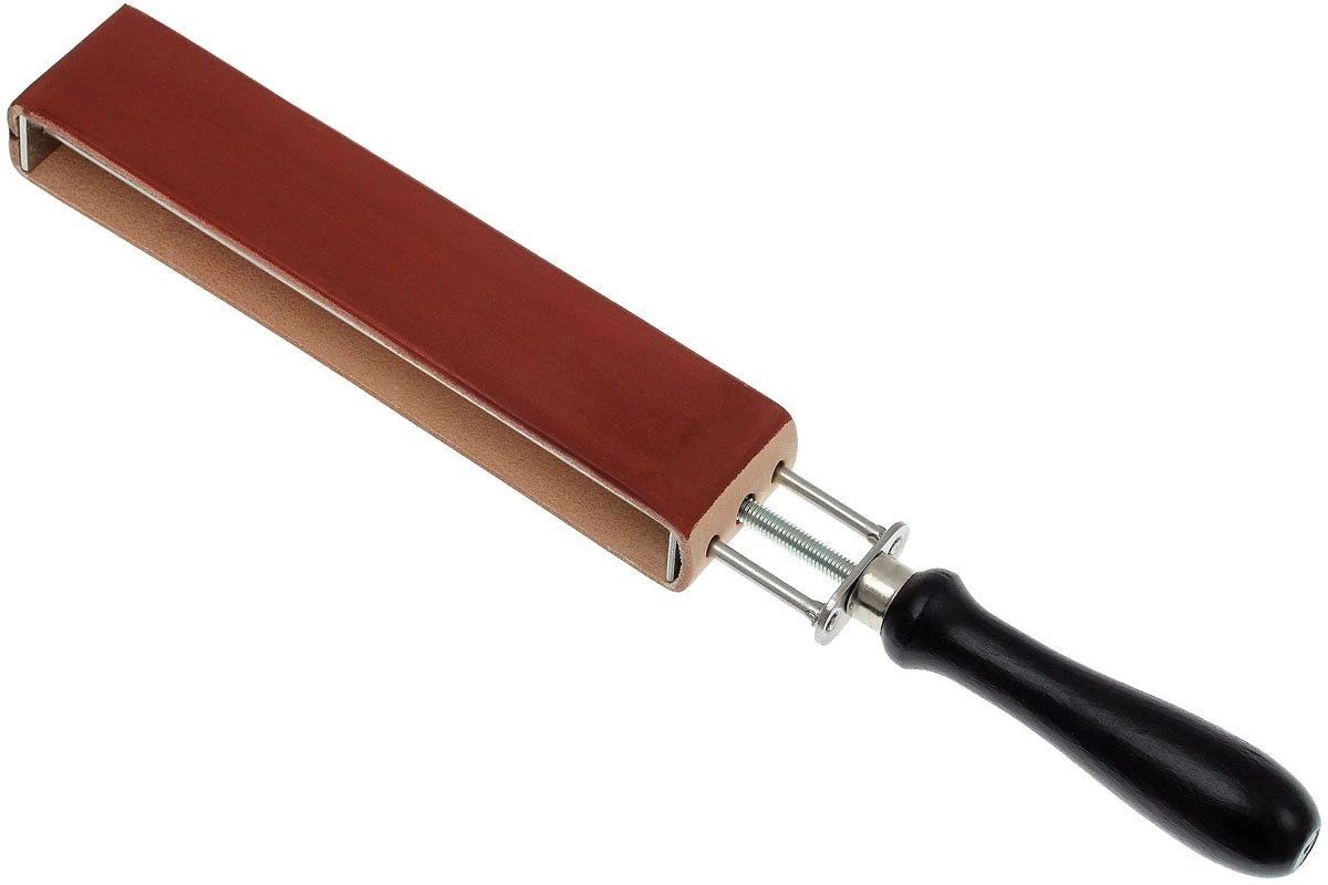 Herold Solingen HS56RI Doppelseitiger Spannschraubriemen, Rot 3 Herold Solingen HS56RI Doppelseitiger Spannschraubriemen, Rot