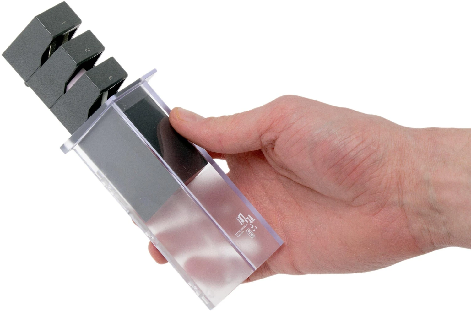 Kai Seki Magoroku Messerschleifer Für Einseitig Geschliffene Messer 5 Kai Seki Magoroku Messerschleifer Für Einseitig Geschliffene Messer – Bild 3