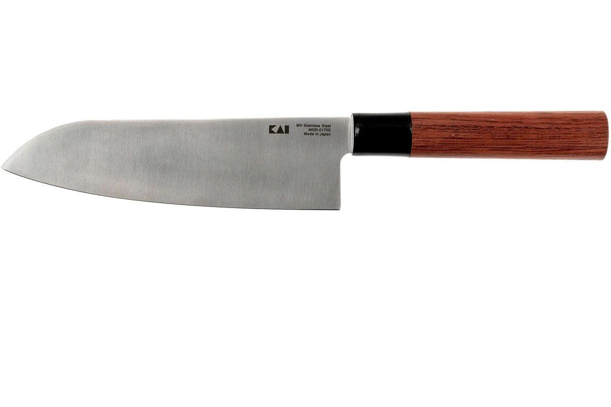Kai Shun Seki Magoroku Redwood Santoku 0170S 3 Kai Shun Seki Magoroku Redwood Santoku 0170S
