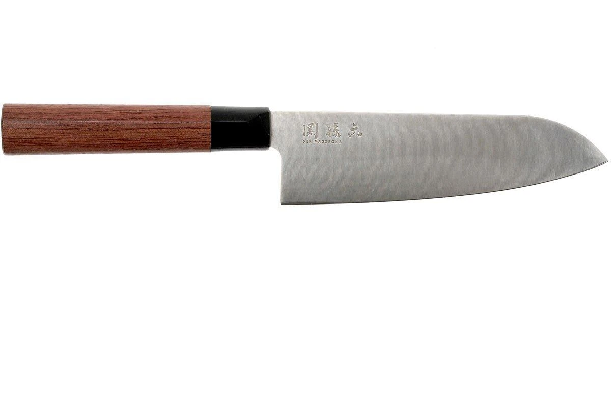 Kai Shun Seki Magoroku Redwood Santoku 0170S 4 Kai Shun Seki Magoroku Redwood Santoku 0170S – Bild 2