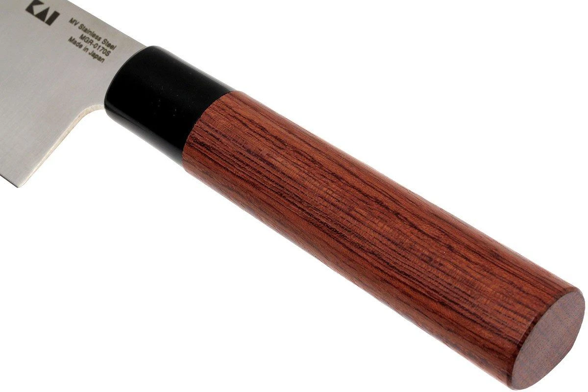 Kai Shun Seki Magoroku Redwood Santoku 0170S 6 Kai Shun Seki Magoroku Redwood Santoku 0170S – Bild 4