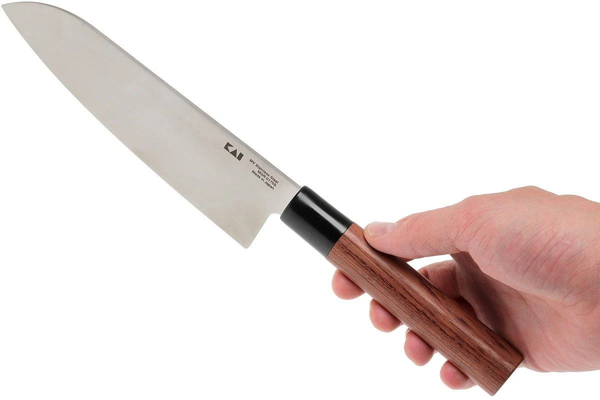 Kai Shun Seki Magoroku Redwood Santoku 0170S 9 Kai Shun Seki Magoroku Redwood Santoku 0170S – Bild 7