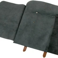 Knivesandtools Messertasche Leder Utah Black 45x47 -Koch Klingen Verkaufsgeschäft KNKB340141 5 04 knivesandtools scaled