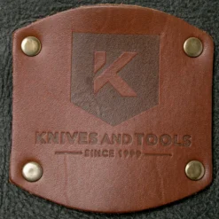 Knivesandtools Messertasche Leder Utah Black 45x47 -Koch Klingen Verkaufsgeschäft KNKB340141 5 05 knivesandtools scaled